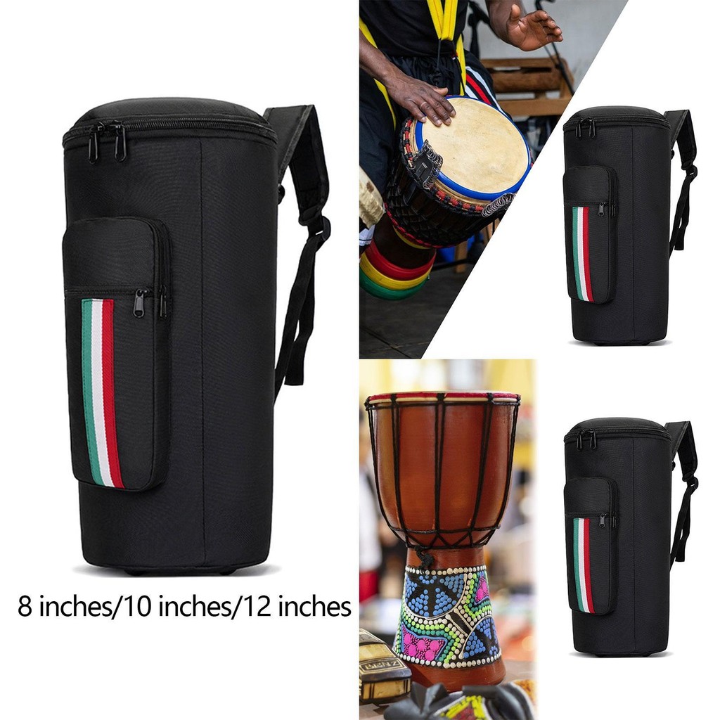 Djembe Bag Padded Shockproof Thicken Sturdy Oxford Cloth Djembe Carry Case