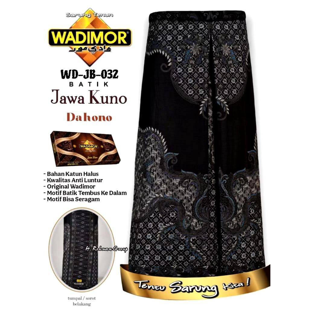 Sarung Wadimor Batik Jawa Bali Gus Iqdam Series Ori Terbaru 2025 Sarung Wadimor Pria Muslim Dewasa B