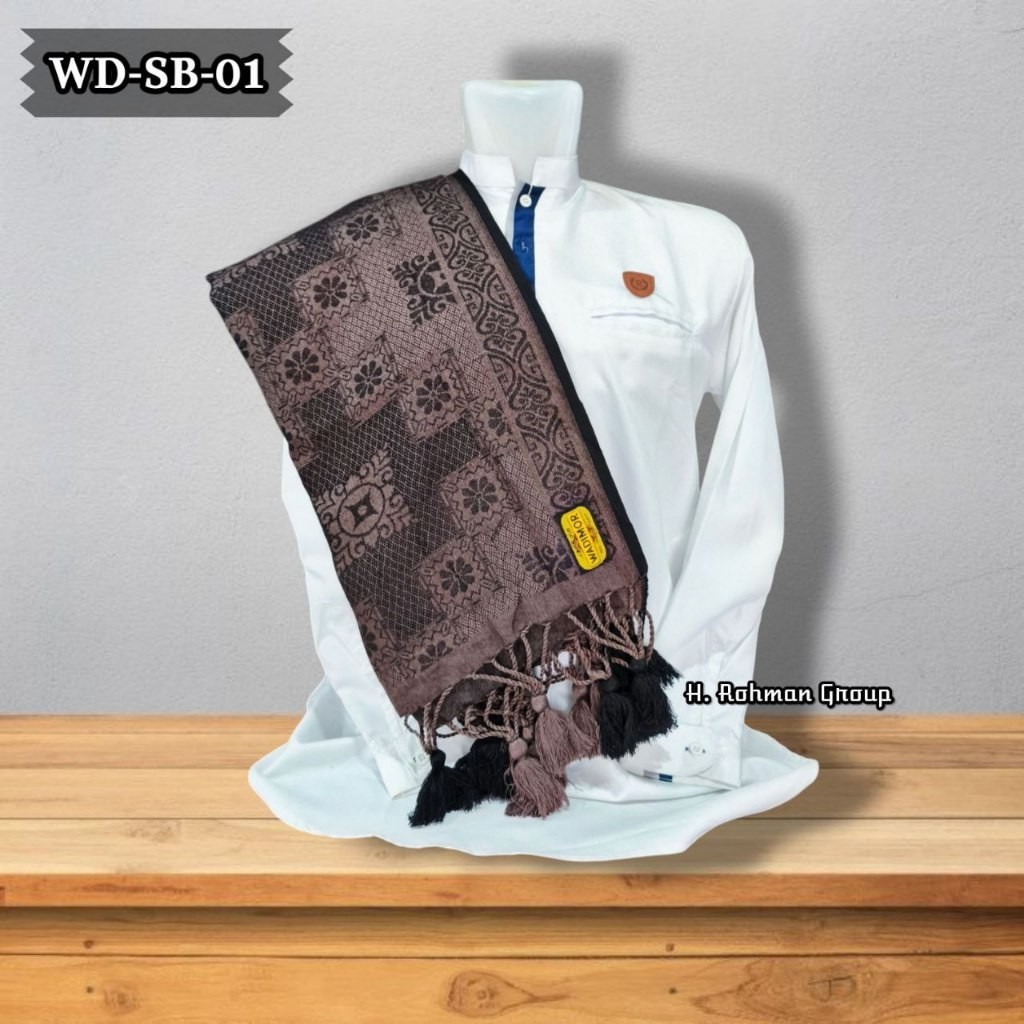 Surban Spesial Wadimor Subaiyah Pria Muslim | Sorban Wadimor Batik Songket | Sorban Arab Terbaru