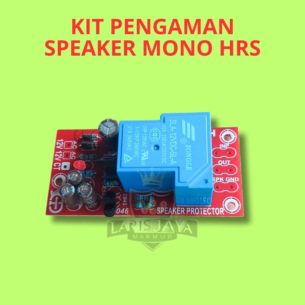 Kit speaker protektor mono pengaman speaker