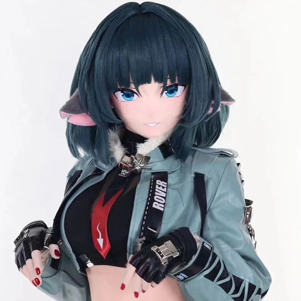 Zenless Zone ZeroJane Doe Handmade Customize Doll Cartoon Character Kig Cosplay Kigurumi Mask Resin 