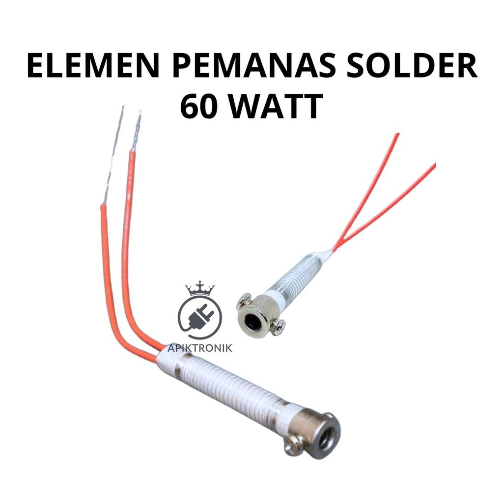 Elemen Pemanas Solder 60 Watt | Sparepart Solder Pengganti