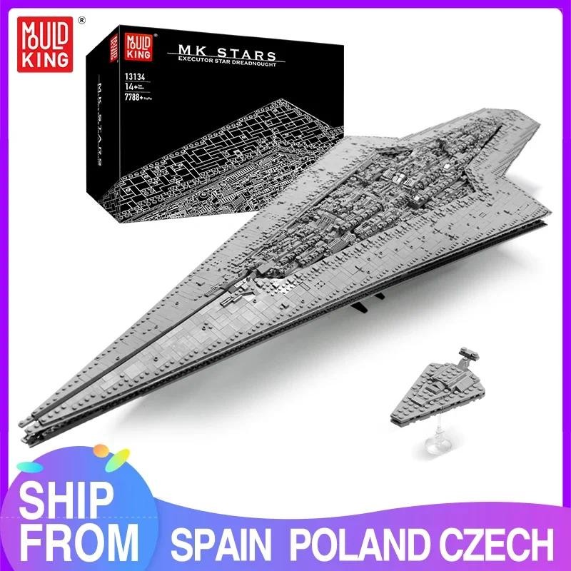 MOULD KING 13134 Star Plan Toys The MOC-15881 Executor class Star Dreadnought Model Building Blocks 