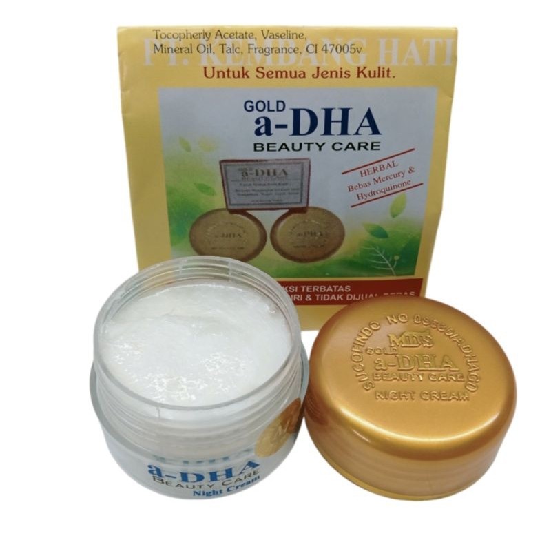 CREAM a-DHA GOLD  MDS SIANG/MALAM