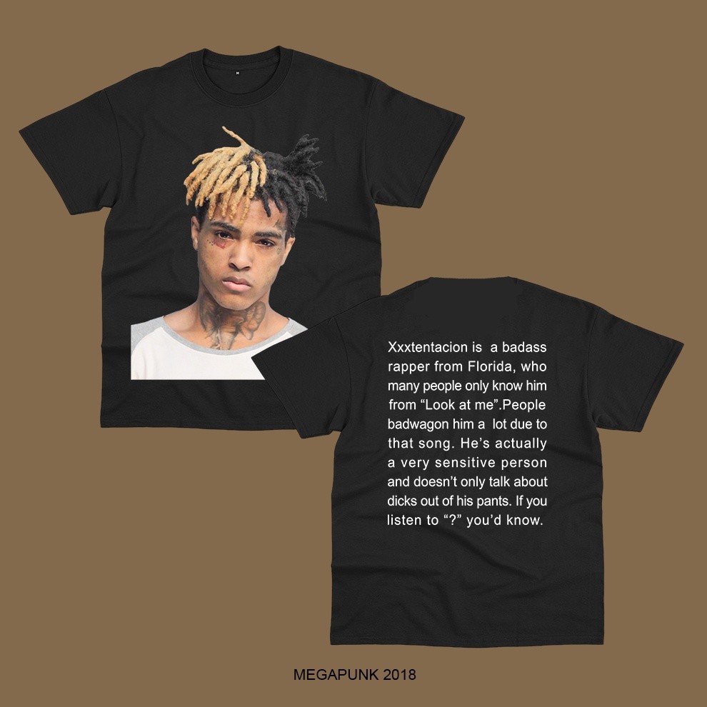 (COD) XXX TENTACION FACEBOX TEE