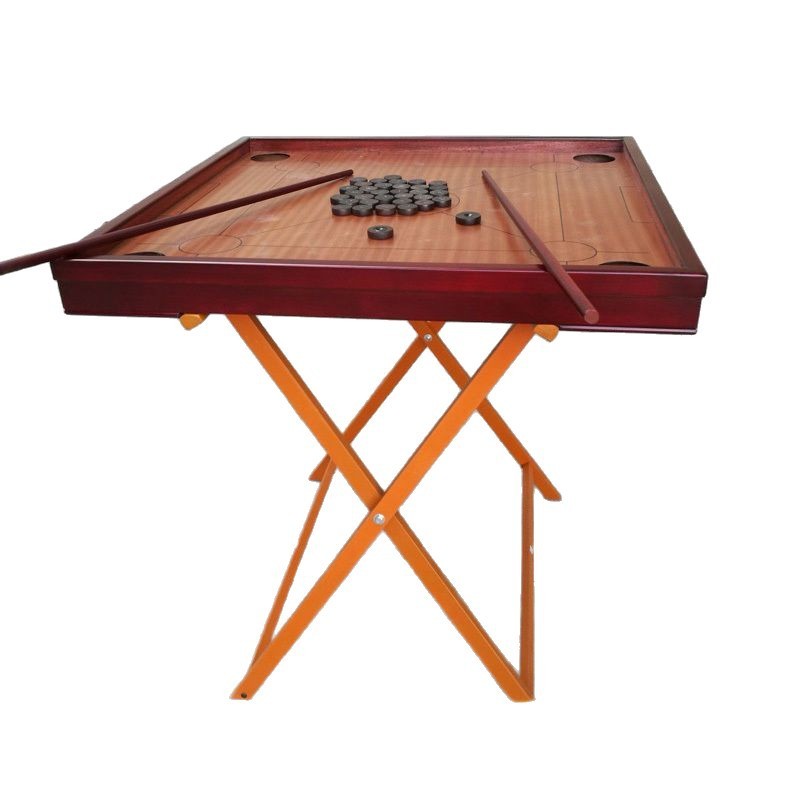 Painted home pool table