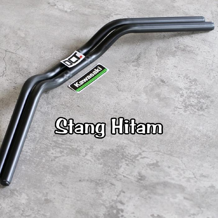 PROMO Stang Ninja SS Ninja R Stang Pipa Ninja SS R Kis Replika Original Kawasaki - Hitam