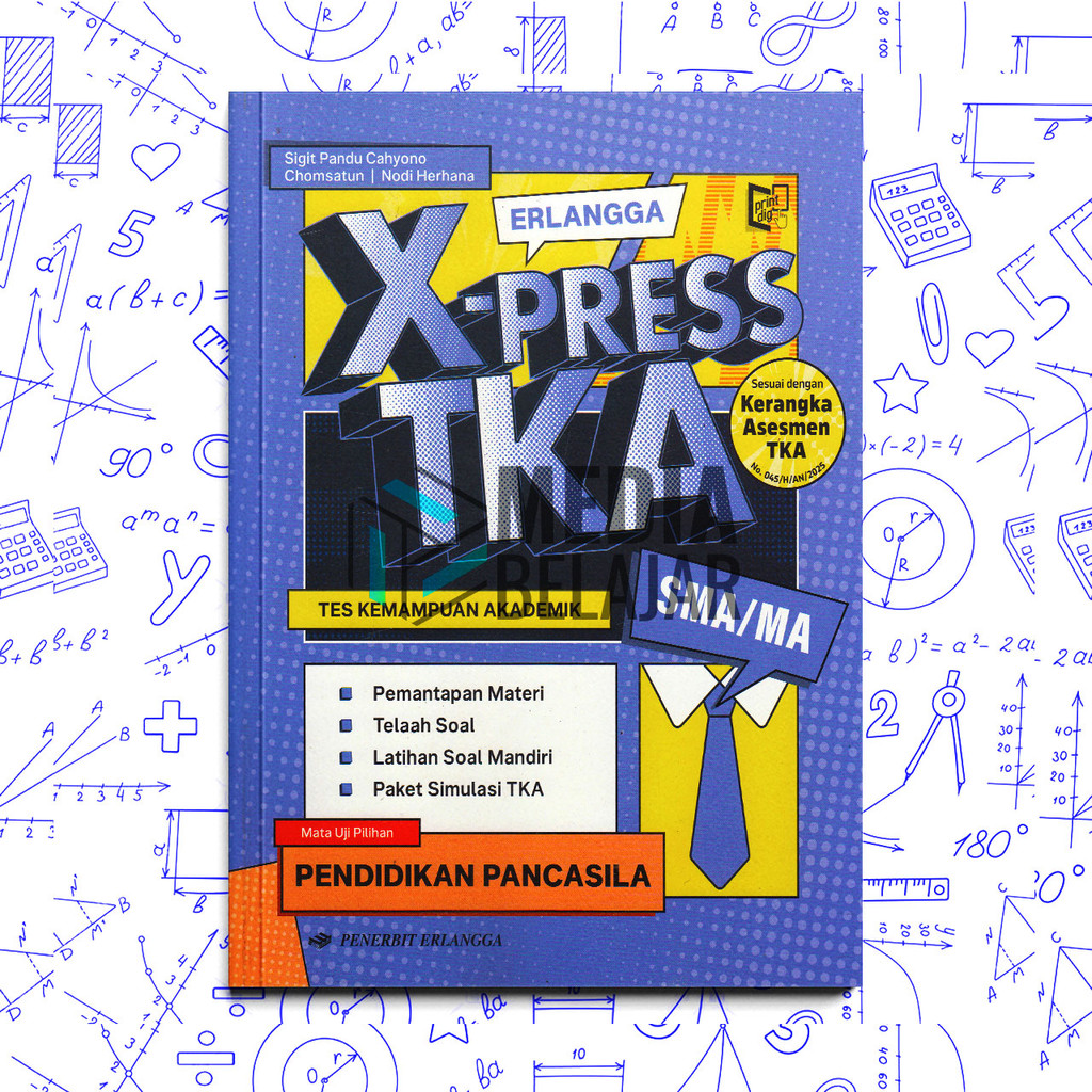 BUKU PAKET ERLANGGA EXSPRES TKA PENDIDIKAN PANCASILA untuk SMA/MA TERBARU 2026