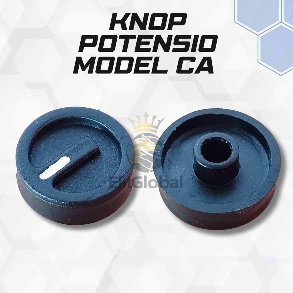 Knop Potensio Model CA – Untuk Box Panel CA10 CA20 CA28 CA30