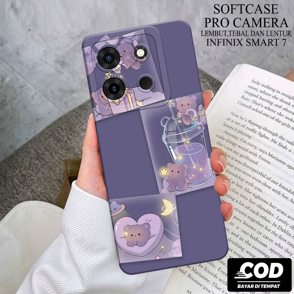 Case Hp Infinix Smart 7 2023 - Softcase Infinix Smart 7 Terbaru - Casing Infinix Smart 7 - Kesing In