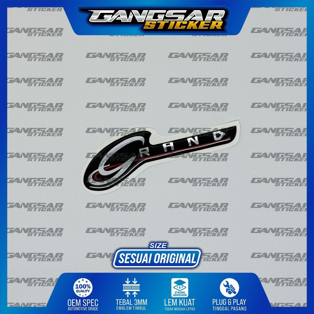 emblem grand isuzu panther / emblem isuzu panther grand touring / emblem grand kecil panther