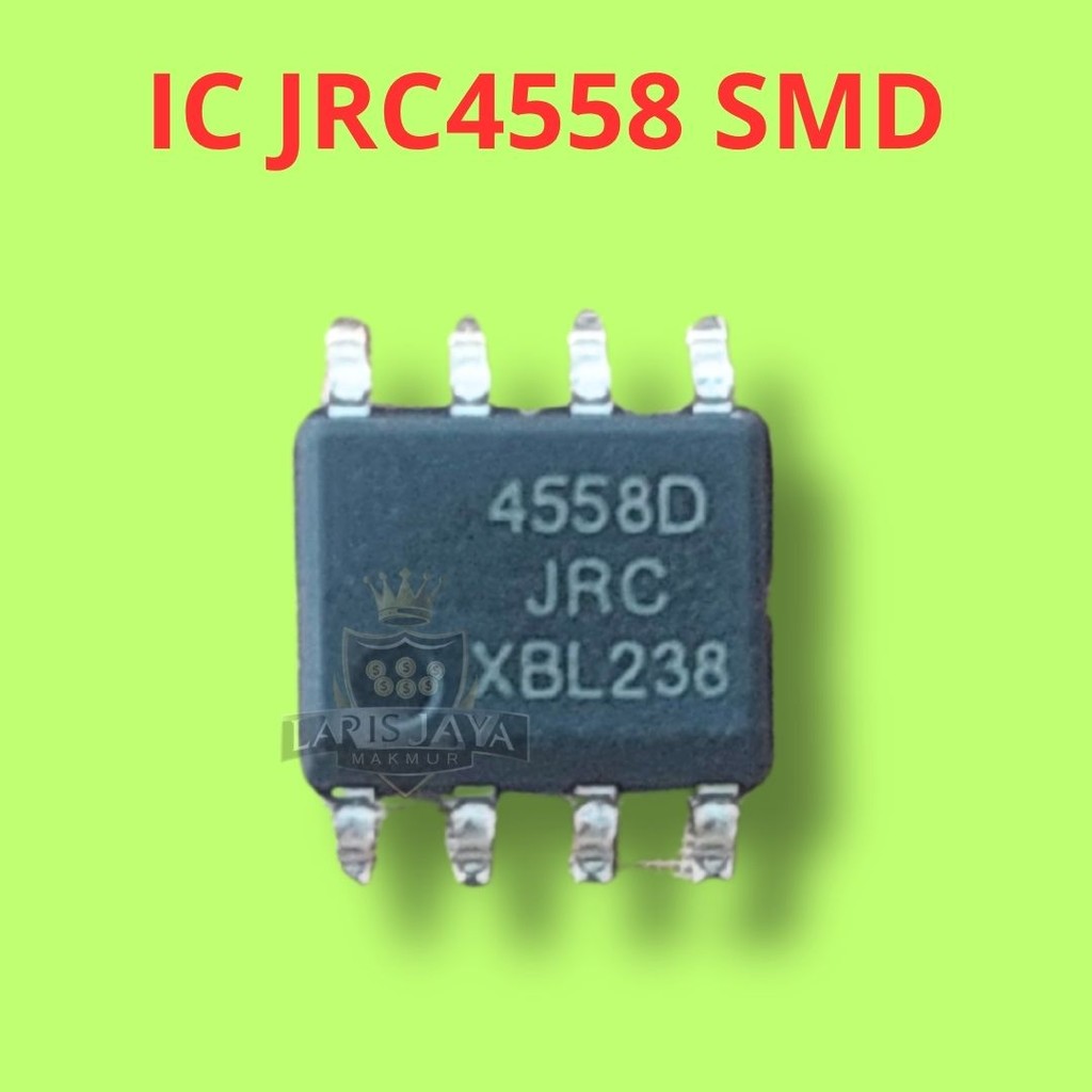 IC JRC4558 SMD SOP-8 Original Dual Operational Amplifier