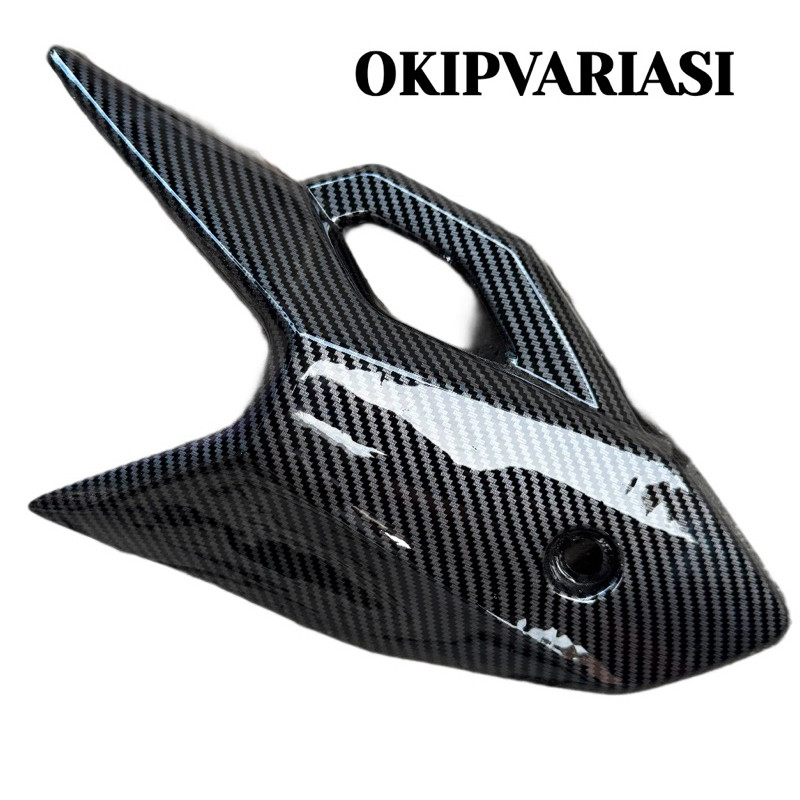 TUTUP KNALPOT ADV 150 / ADV 160 CARBON MODEL ORI / cover knalpot adv carbon VARIASI.CO