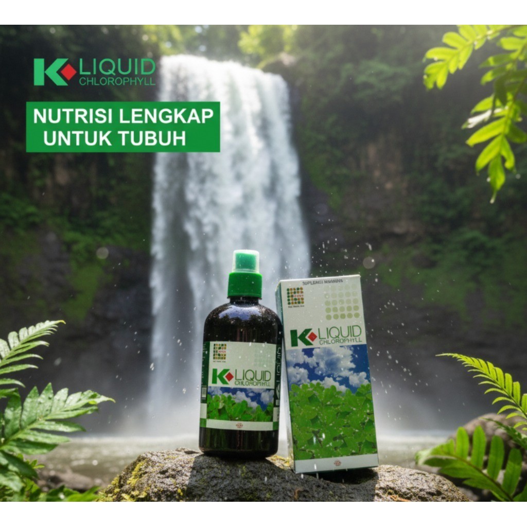 PROMO COD K-Link Liquid Klorofil – Suplemen Alami Detoksifikasi Tubuh
