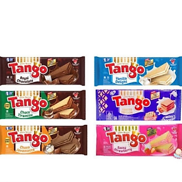 tango wafer 110g - tango wafer strawberry - tango wafer cokelat