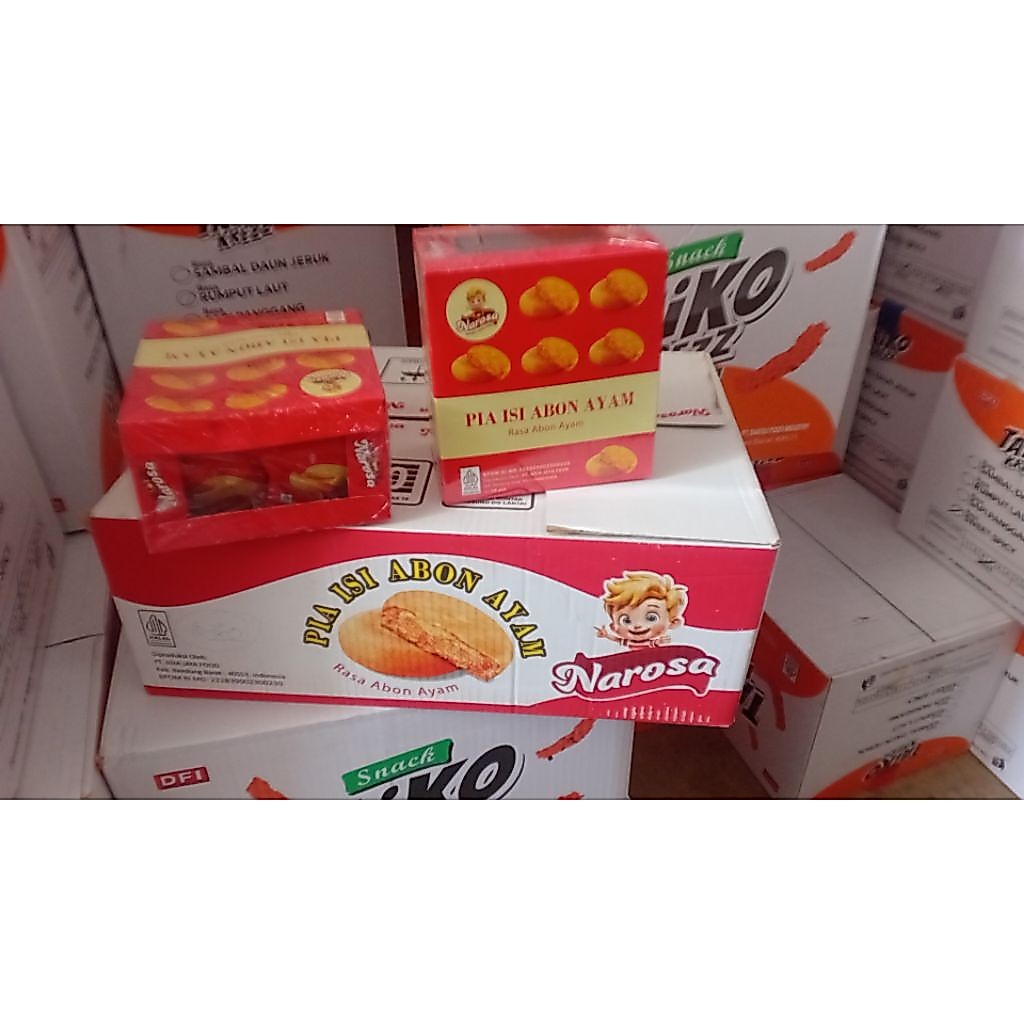 narosa bakpia abon  1 pack isi 10 pcs