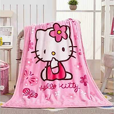 [CornerShop] Selimut Blanket Dewasa Selimut Bulu Polos Selimut Kartun Lucu