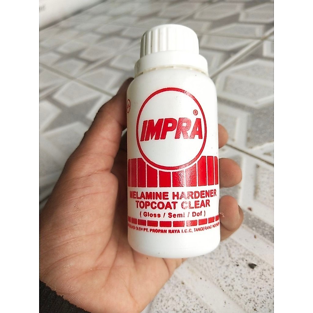 Impra Melamine Hardener 100cc - Obat Melamin Impra - atau Sanding Sealer ukuran 100 ml
