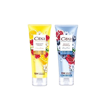 CITRA BODY SERUM BERRY BRIGHT SPARKLE | CITRUS RADIANT FRESH 180ML