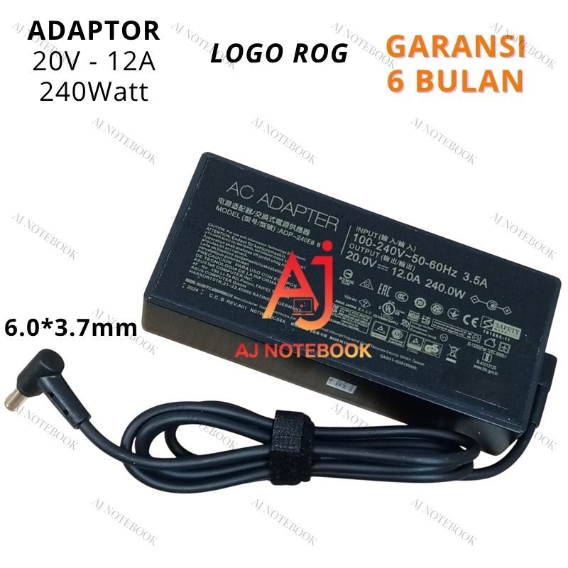 Adaptor Charger Asus ROG Strix G15 G17 G513QM G513QR G513IM Series ROG 240W -AJNB