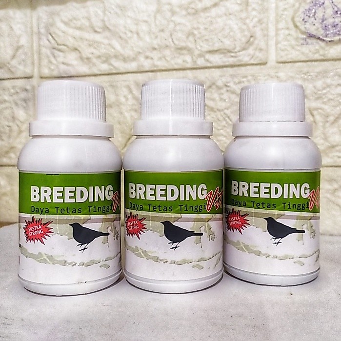 BREEDING VIT Vitamin breeding untuk ternak burung kenari love bird cendet trucukan