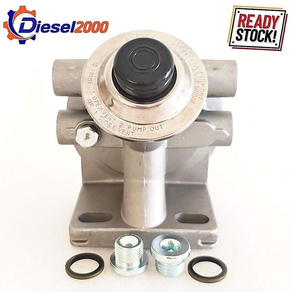 BRACKET BREKET KEPALA RUMAH POMPA SOLAR COVER HEAD FILTER FUEL WATER SEPARATOR SEPERATOR TRUK BIS BU