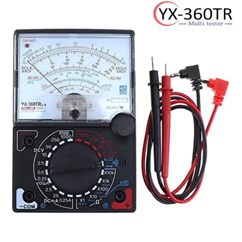Multimeter Analog Sunwa YX-360TRD Asli Original Avometer Multitester Manual untuk Tes Listrik