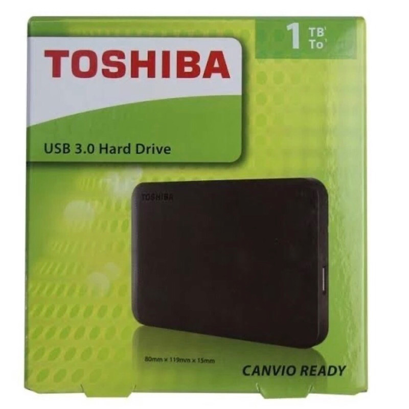 Hardisk External 1TB Toshiba Canvio