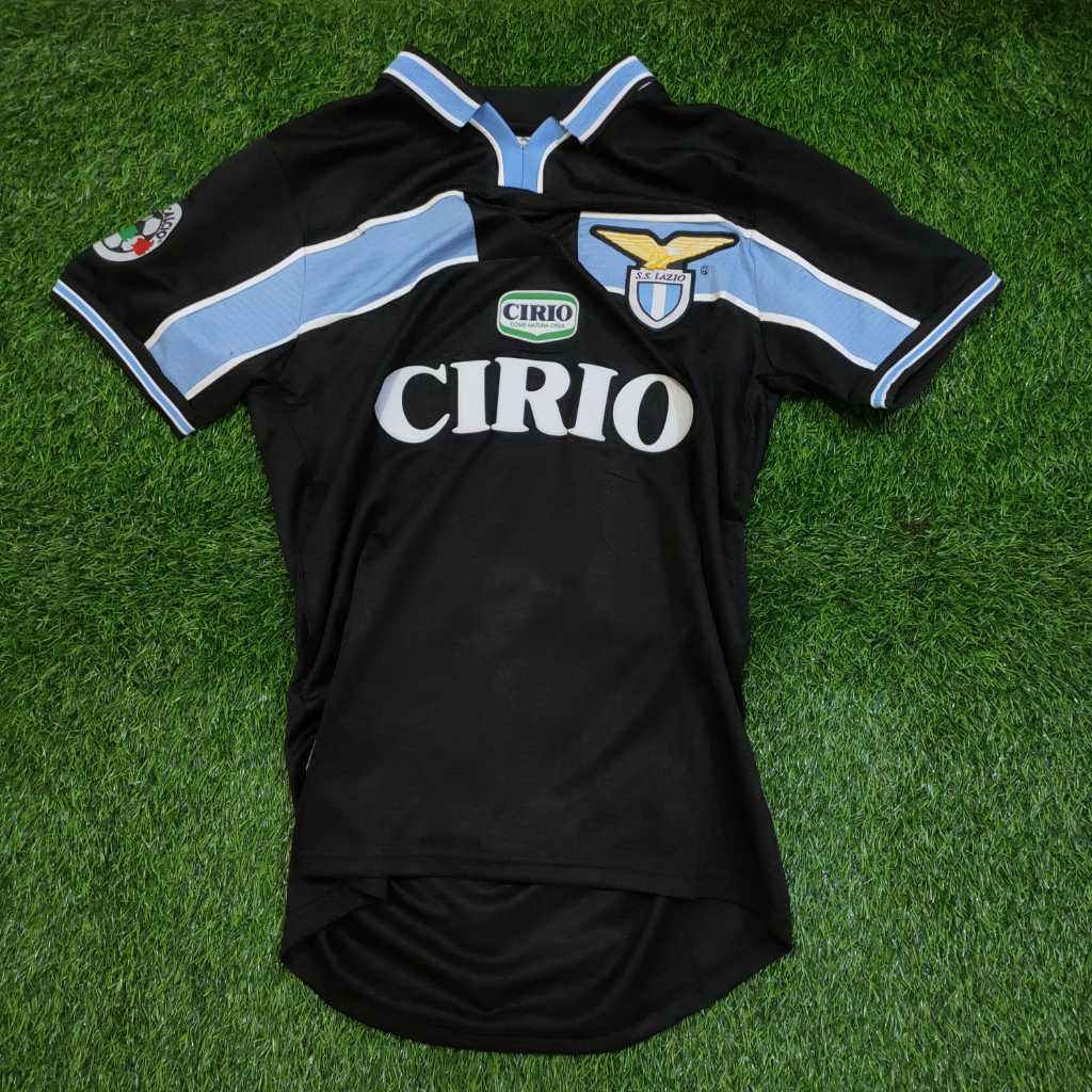 Jersey Retro Lazio Away Cirio 1998/1999 Grade AAA Classic / Jersey Bola Retro Vintage