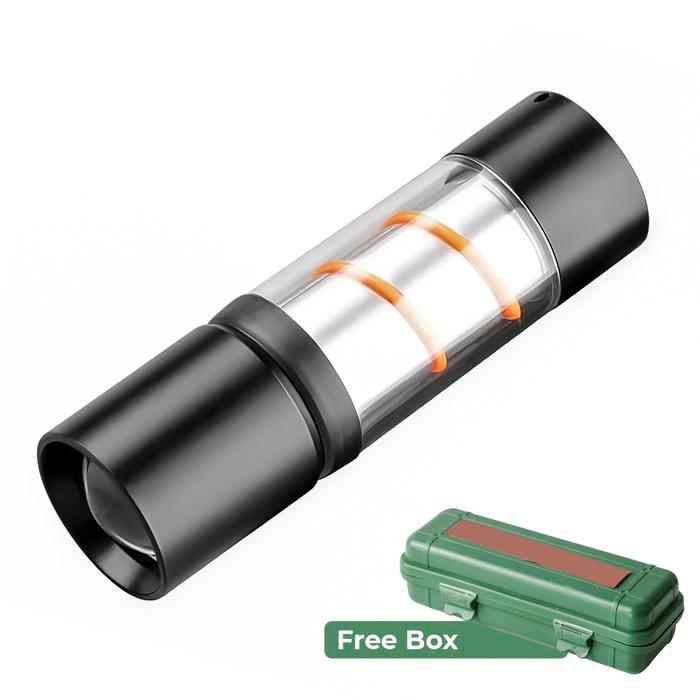 Suksestech Senter Mini LED Lampu Camping Multifungsi Super Terang Senter-5149