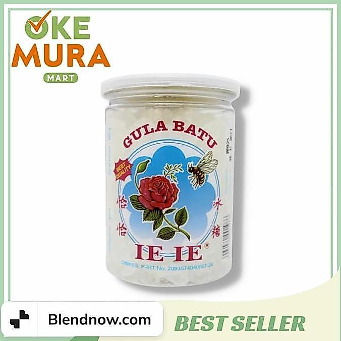 Pilihan - Gula Batu Crystal Ie Ie Best Quality 800Gr Kemasan Toples