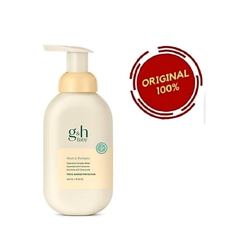 G&H Baby Wash & Shampoo 400ml Amway Original Produk original Amway (AMW -01)