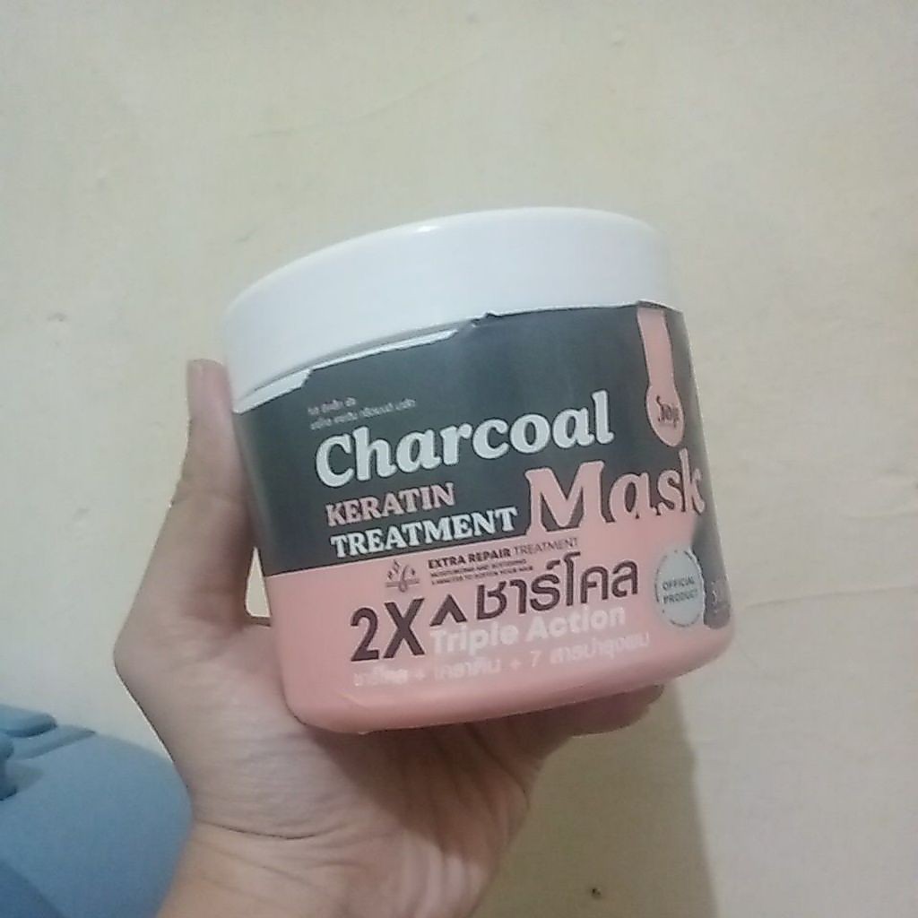Preloved Joji Charcoal Keratin Treatment Mask