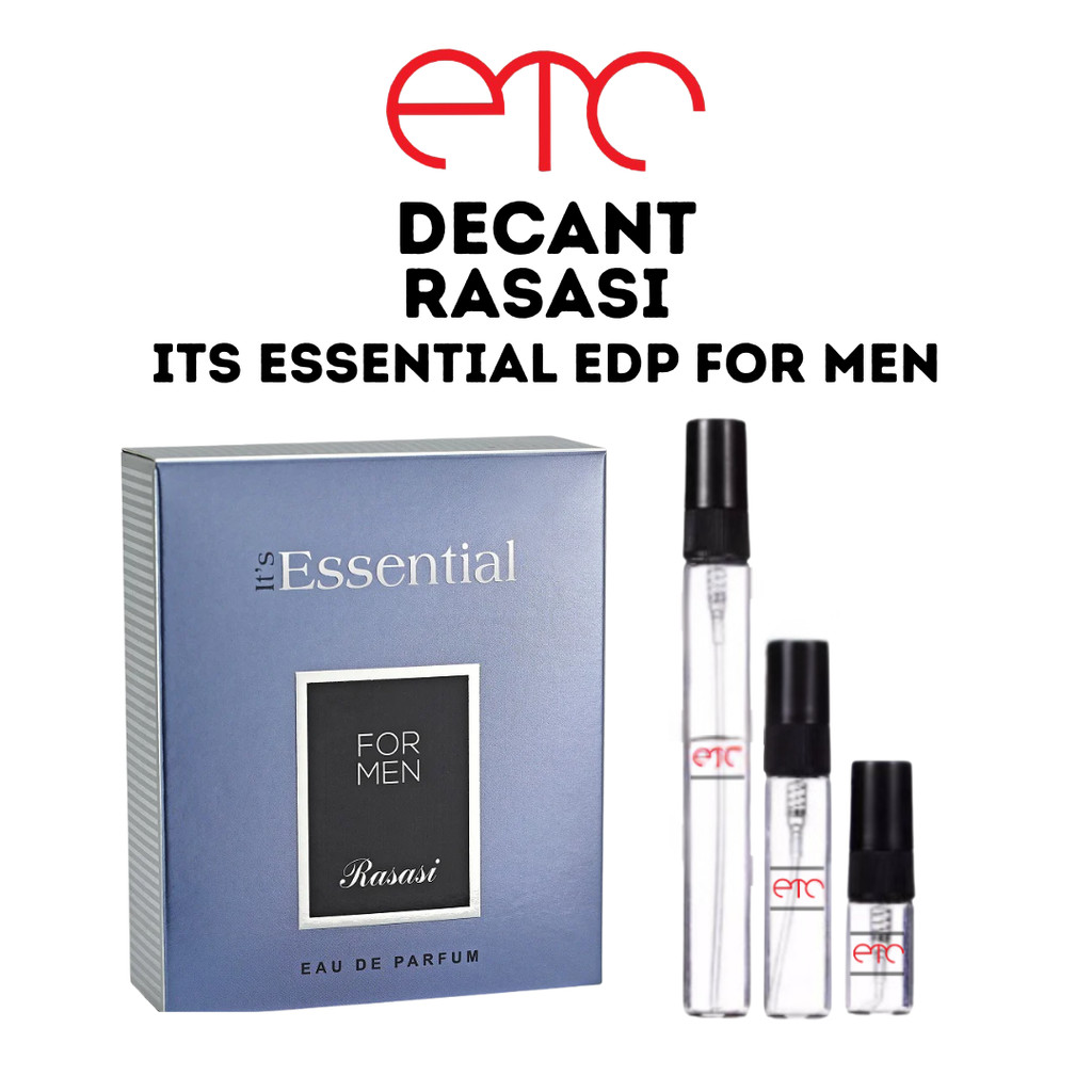 DECANT Parfum Rasasi Its Essential EDP for Men