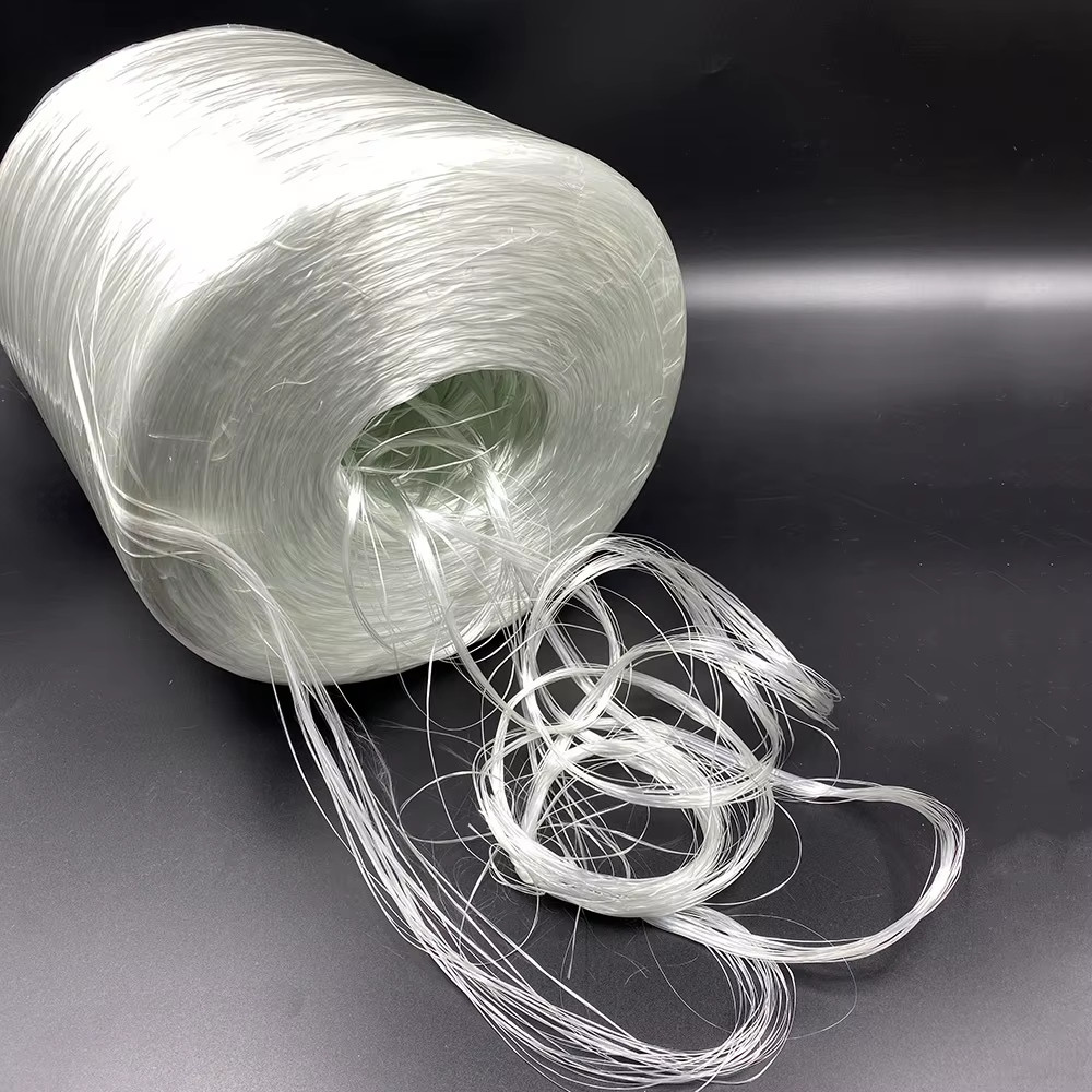 Roving Aplus kiloan 1kg serat roving fiberglass/serat sintetis fiberglass/serat kaca fiberglass