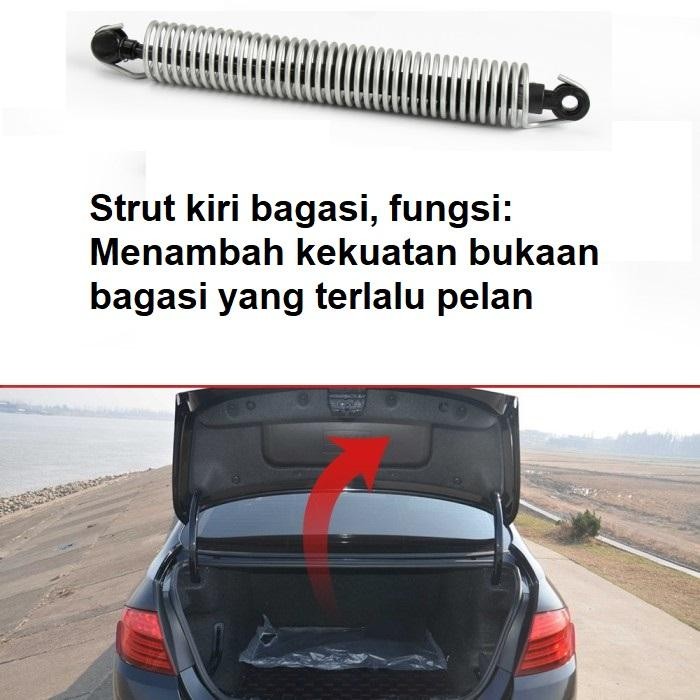 BMW F10 523i 520i 520d Tension Spring Shock Strut KIRI Per Kap Bagasi