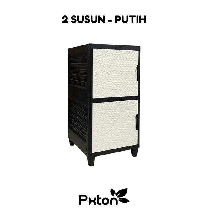 PXTON LEMARI PAKAIAN PLASTIK FLASH / 2 SUSUN / 3 SUSUN / 4 SUSUN / 2 SUSUN  / 5 susun / Rak Pakaian 