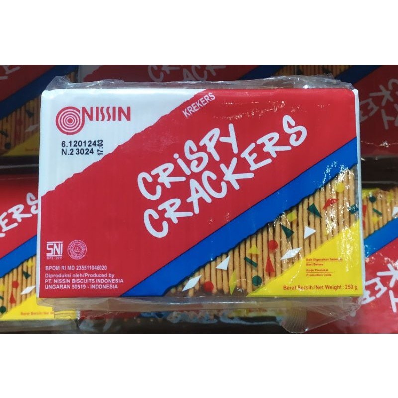 

Nissin Crispy Crackers 250 gram