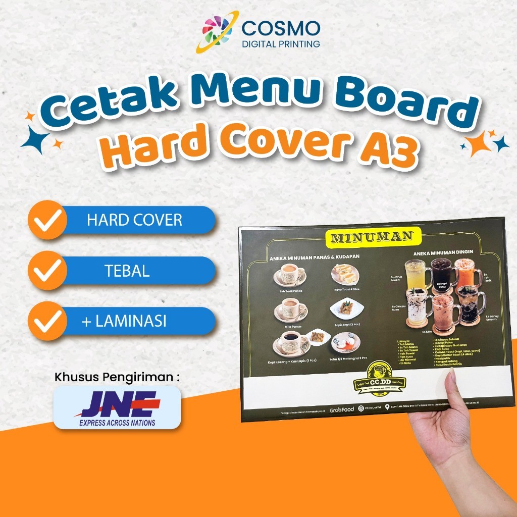 

Buku MENU (MENU BOARD) - Cetak Kilat