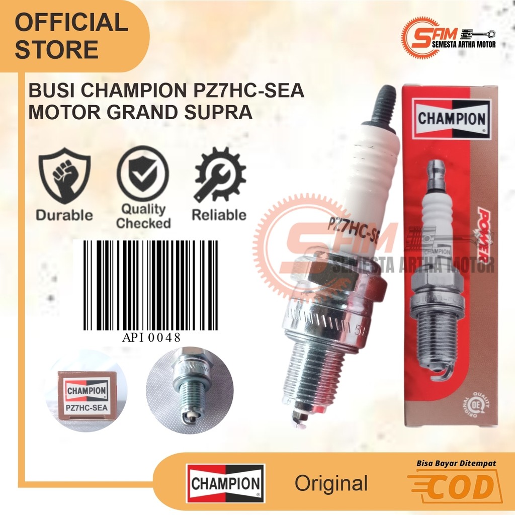 Busi Champion Power PZ7HC Astrea Grand Prima Star  Motor Matic Bebek