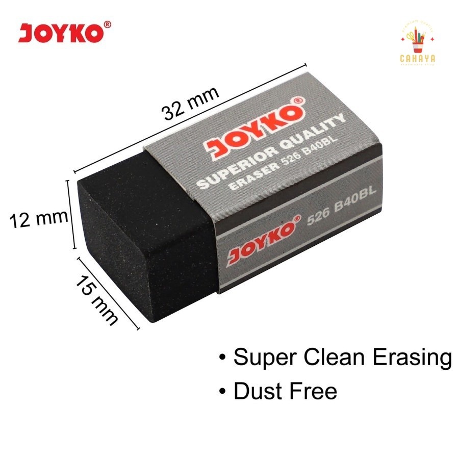 

Cahaya Stationary Eraser / Penghapus Joyko 526-B40BL
