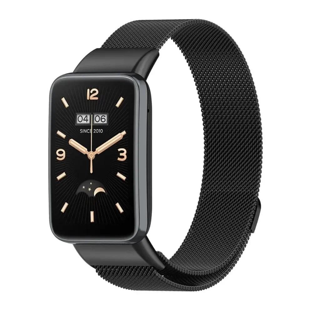 Milanese Loop Strap For Xiaomi Mi Band 7 Pro Smartwatch Metal Band Wristband For Mi Band 7 Pro Repla