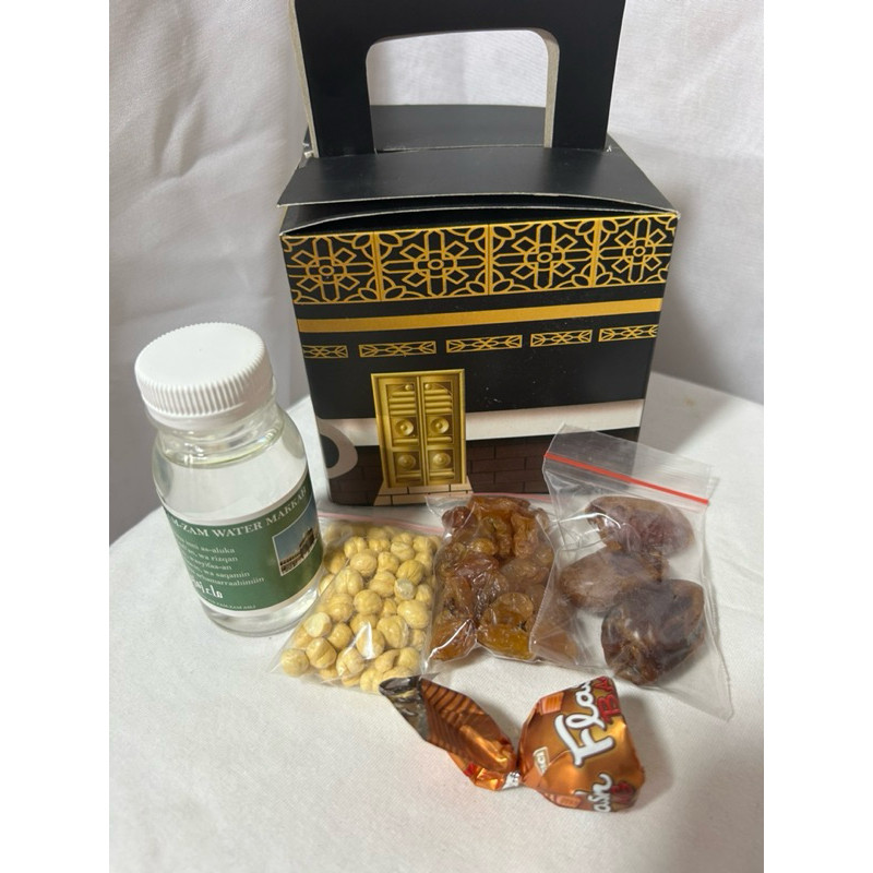 

oleh oleh haji dan umroh 50pcs lengkap dengan isi