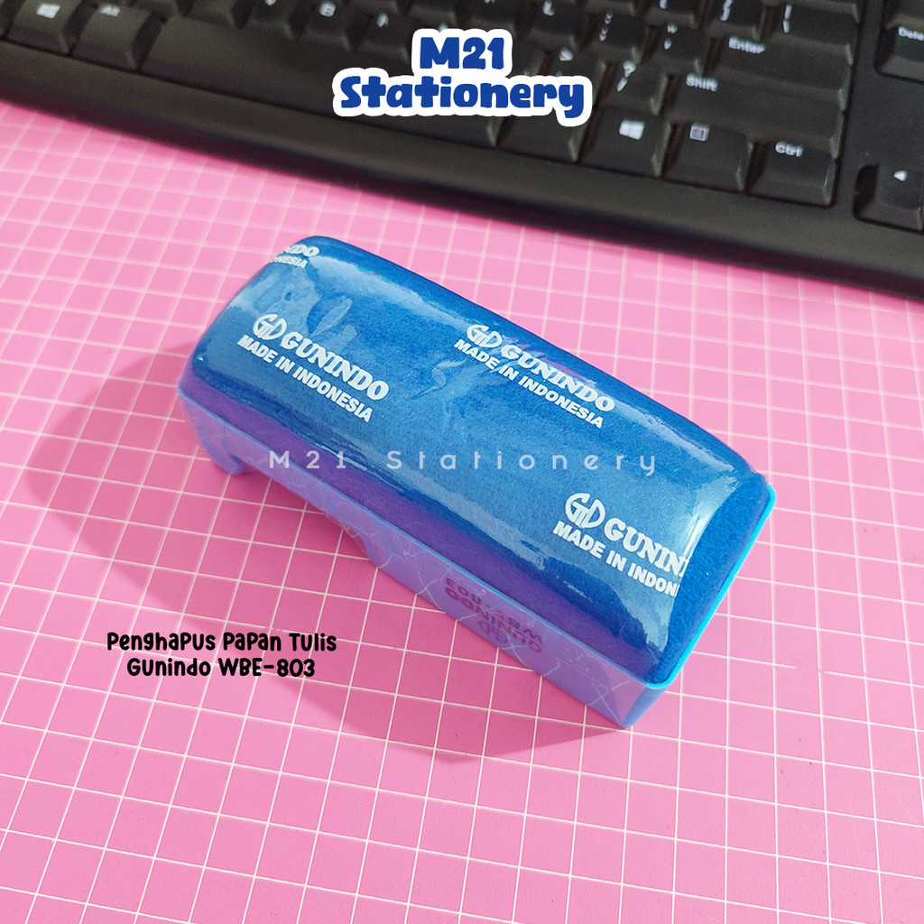 

(1 PCS) PENGHAPUS PAPAN TULIS GUNINDO WBE-803 / WBE803 WHITEBOARD ERASER ALAT TULIS KANTOR MURAH