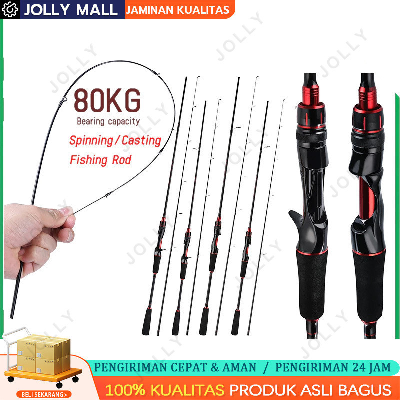 DAIWA Baitcasting Rod Medium Joran Pancing Carbon Lure 1.8/2.1/2.4 Fishing Rod ultralight Power Rod 