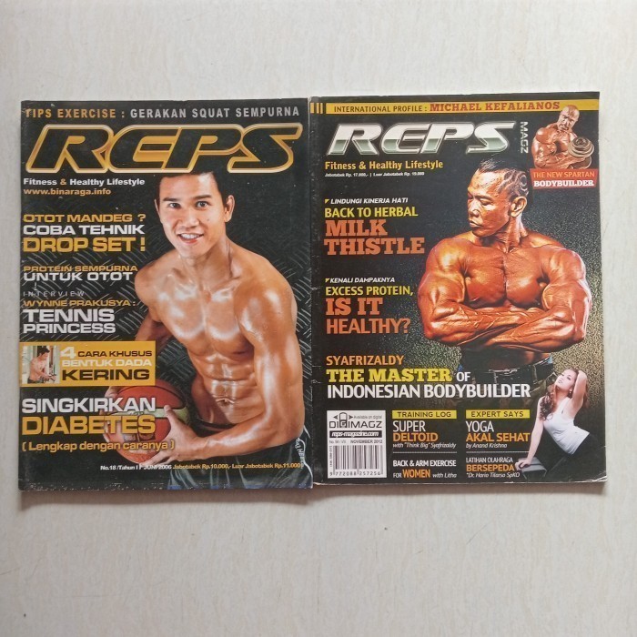 Majalah REPS Original Bekas Baca Deskripsi