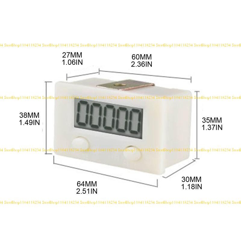 

P9FB 5 Digit Electronic Counter LCD Display Totalizer Induction Counte
