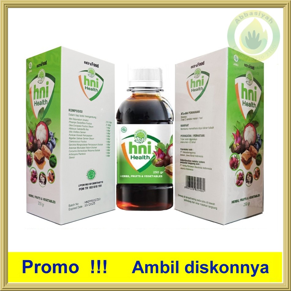 

Madu Extrafood HNI HEALTH Extra Food HPAI Ekstrafood Fruits Vegetables