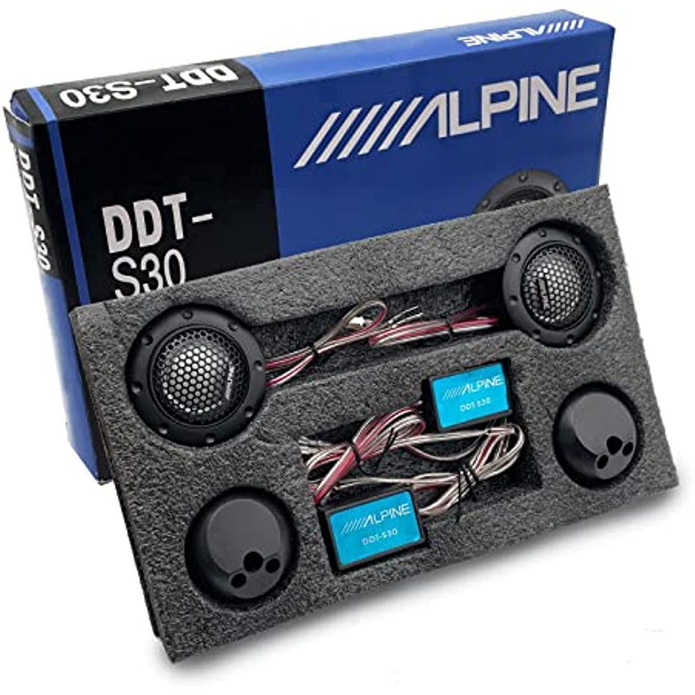 DDT-S30 Car Tweeter 12-24V Power Loud Car Audio Speaker High Quality Car Small Speaker Set for Car A