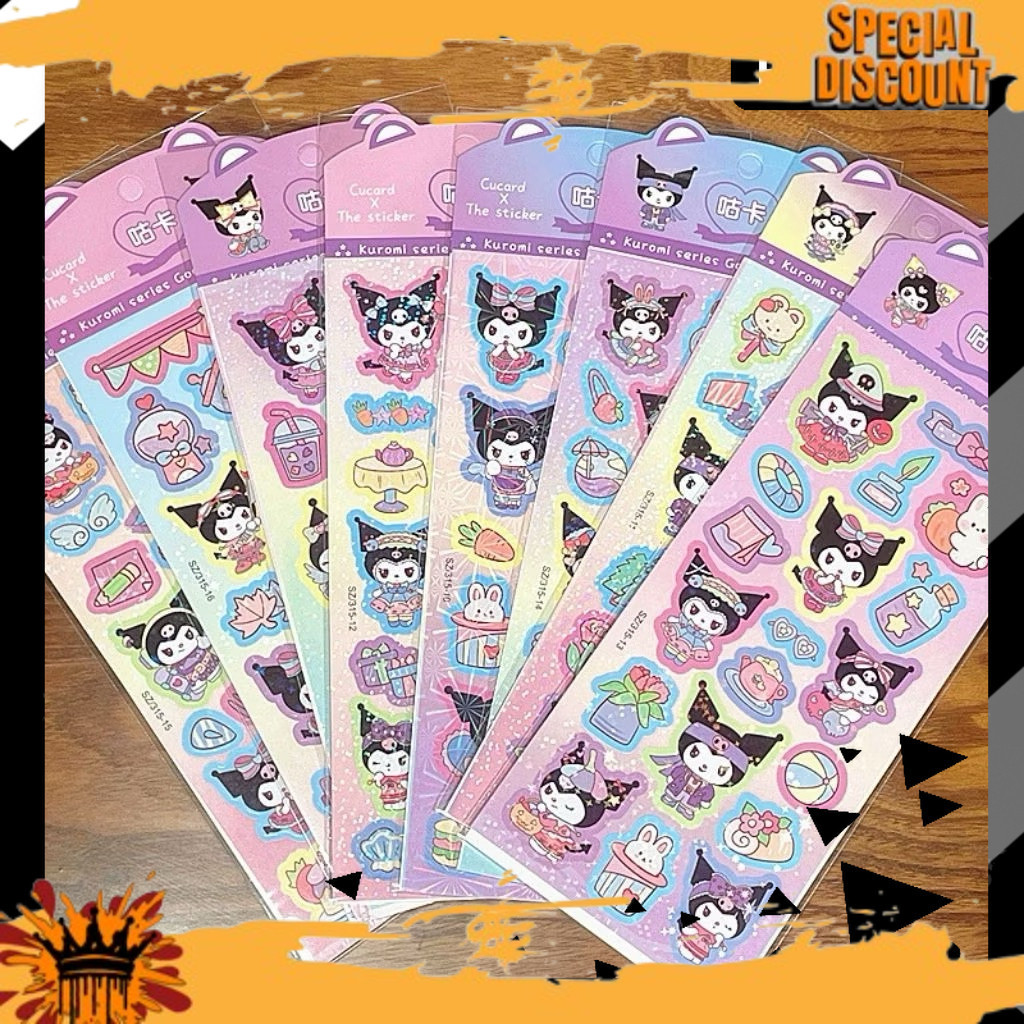 

BIGSALE NOW STIKER 10cm Sanrio Lucu – Cute Sanrio Stickers Gemas untuk Dekorasi & Koleksi EVN